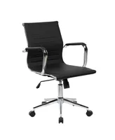 Simplie Fun Modern Medium Back Executive Office Chair