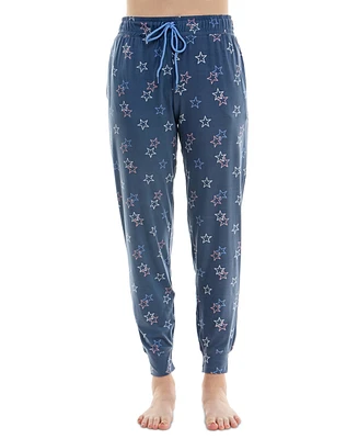 Roudelain Women's Printed Jogger Pajama Pants