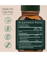 Gaia Herbs Ginkgo Leaf - Traditionally Used to Support Healthy Circulation and Brain Function - Organic, Herbal Supplement