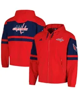 Men's adidas Red Washington Capitals Full-Zip Hoodie