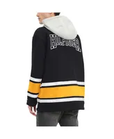 Men's Tommy Hilfiger Black Pittsburgh Steelers Ivan Fashion Pullover Hoodie