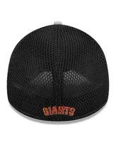 Men's New Era Gray San Francisco Giants Pipe 39THIRTY Flex Hat