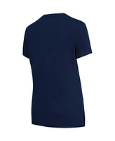Women's Concepts Sport Navy, Gray Seattle Mariners Arctic T-shirt and Flannel Pants Sleep Set