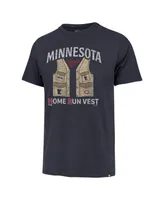 Men's '47 Brand Navy Distressed Minnesota Twins Regional Franklin T-shirt