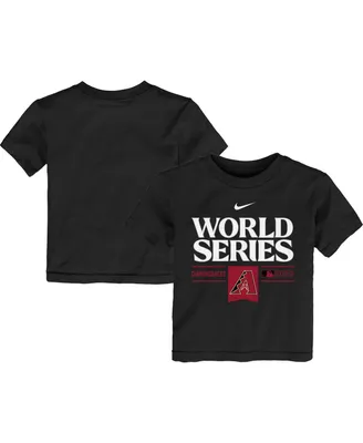 Toddler Boys and Girls Nike Black Arizona Diamondbacks 2023 World Series T-shirt