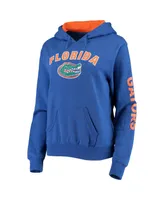 Women's Colosseum Royal Florida Gators Loud and Proud Pullover Hoodie