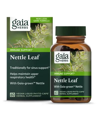 Gaia Herbs Nettle Leaf - Immune, Respiratory, and Sinus Support Supplement - Helps Maintain Upper Respiratory Health - Supports Immune Health