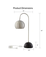 Inspired Home Zac Table Lamp 5ft Power Cord