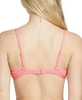 Volcom Juniors' So Current Scoop-Neck Cropped Bikini Top