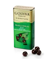 Godiva Dark Chocolate Mint Pearls, Set of 18
