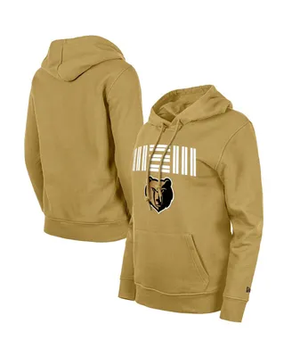 Women's New Era Tan Memphis Grizzlies 2023/24 City Edition Pullover Hoodie