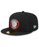 Men's New Era Black Washington Wizards 2023/24 City Edition Alternate 59FIFTY Fitted Hat