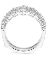 Diamond Ring Guard Enhancer (1 ct. t.w.) in 14k White Gold