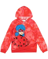 Miraculous Ladybug Cat Noir Girls Fleece Hoodie Little Kid to Big