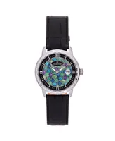 Heritor Automatic Men Protege Leather Strap Watch w/Date