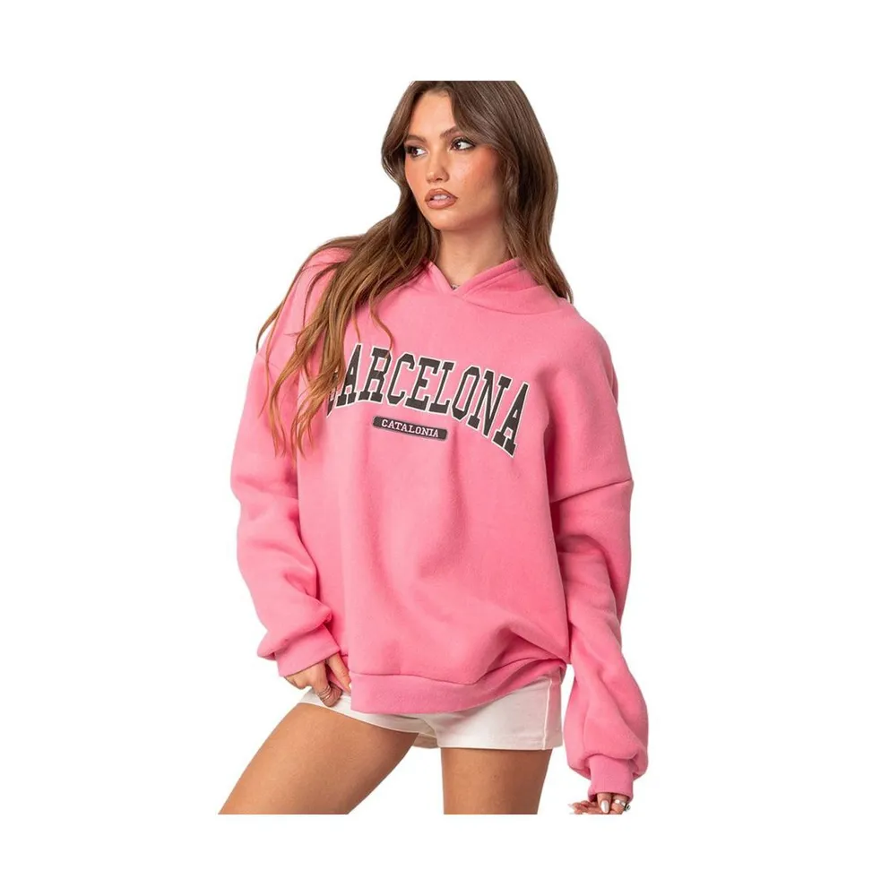 Women's Barcelona oversized hoodie