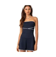 Women's Freya contrast mini dress