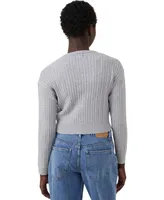 Cotton On Women's Everfine Cable Crew Neck Pullover Sweater