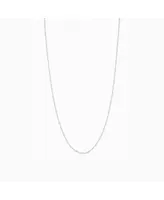 Bearfruit Jewelry Sterling Silver Ashley Basic Chain Necklace, 14"-16"