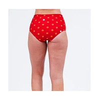 Calypsa Plus High-Waisted Bikini Bottom