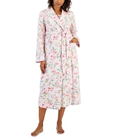 Charter Club Women's Cotton Printed Flutter-Sleeve Chemise, Created for Macy's