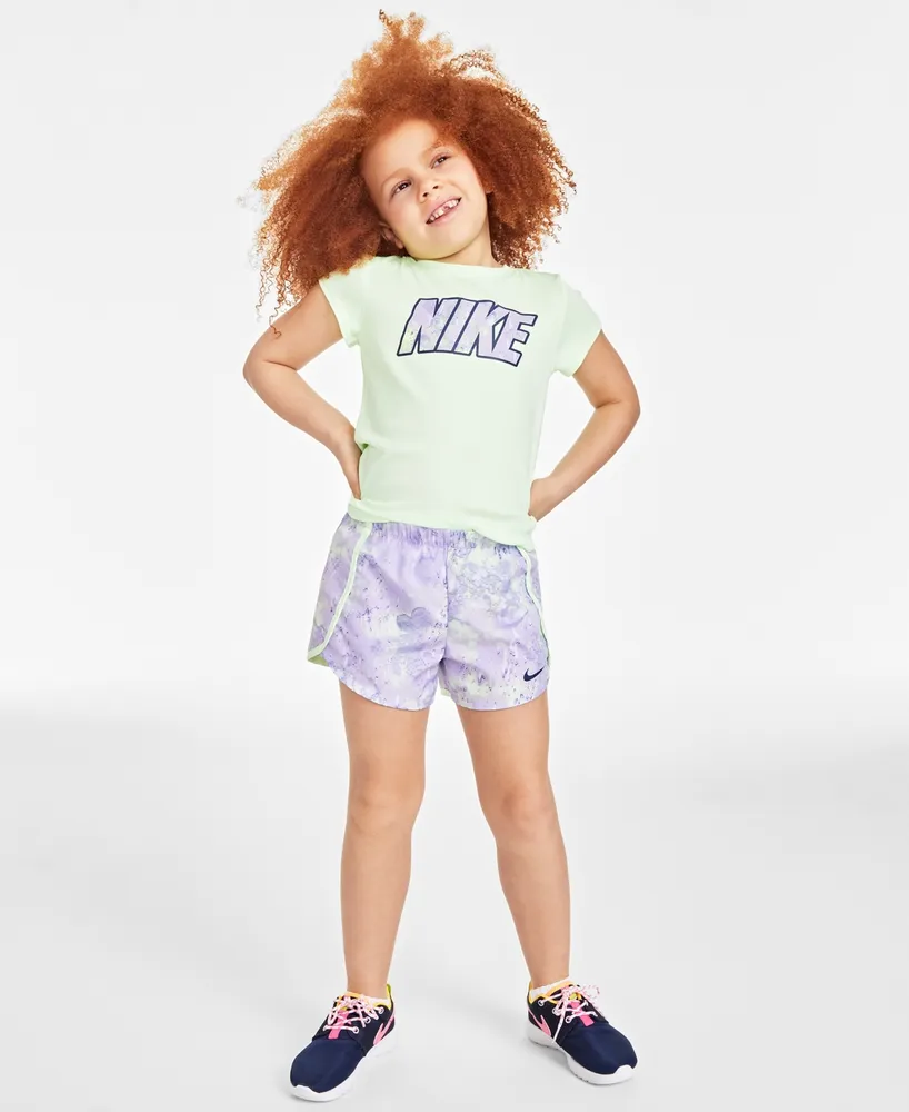Nike Kids Baby Girl's Dry Tempo Running Shorts (Toddler)