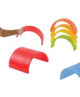 Kaplan Early Learning Discovery Rainbow Arches and Tunnels - 10 Pieces