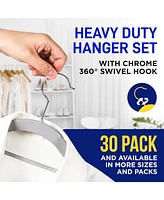 Bakken Swiss Lifemaster Durable Non-Slip Clothes Hangers