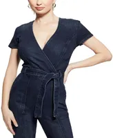 Guess Women's Leslie Denim Jumpsuit