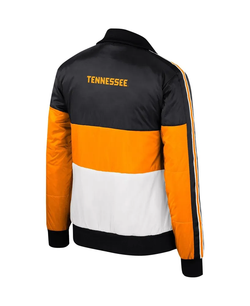 Women's The Wild Collective Tennessee Orange Volunteers Color-Block Puffer Full-Zip Jacket