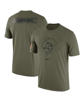 Men's Nike Olive Oklahoma State Cowboys Military-Inspired Pack T-shirt