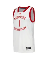 Adidas Men's #1 Nebraska Huskers Team Swingman Jersey