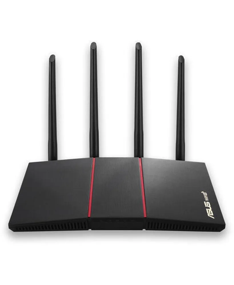 Asus Rt-AX55-black Wi-Fi 6 Gigabit Router, Black