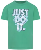 Nike Little Boys Just Do It Waves Short Sleeves T-shirt