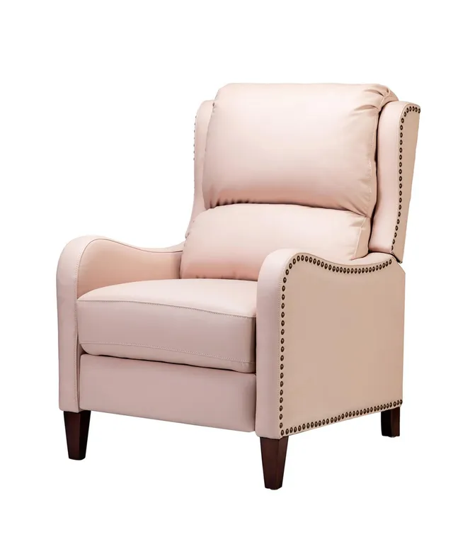 Arianlee Leather Push Back Recliner, Created for Macy's