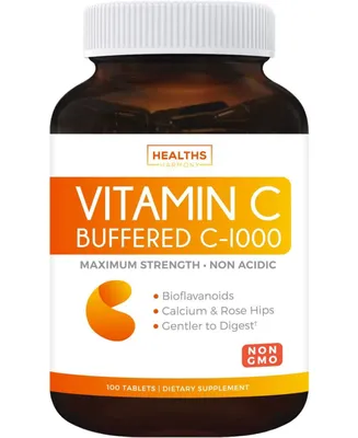 Buffered Vitamin C 1000mg Tablets (Non