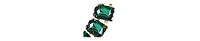 Sohi Women's Green Stone Strand Necklace