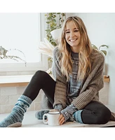 Muk Luks Women's Cozy Layer Long Sleeve Shirt