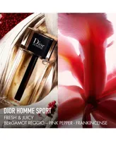 Dior Mens Homme Sport Eau De Toilette Fragrance Collection