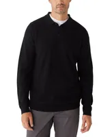 Frank And Oak Men's Merino Wool Long-Sleeve Polo Sweater
