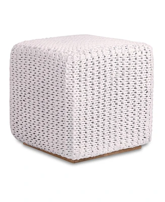 Loft Lyfe Mayla Cotton Yarn 3-in-1 Pouf/Ottoman