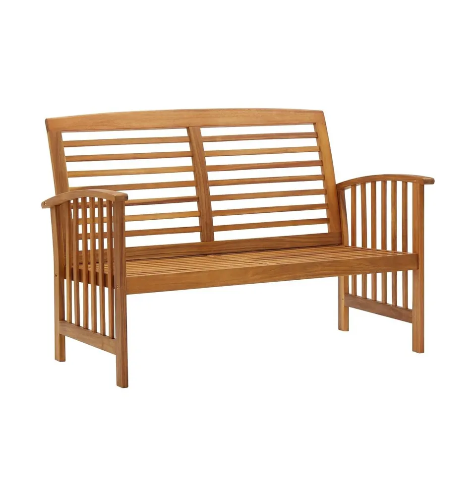 Patio Bench 46.9" Solid Acacia Wood