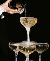 Waterford Lismore Essence Champagne Saucer 9.5oz, Set of 2
