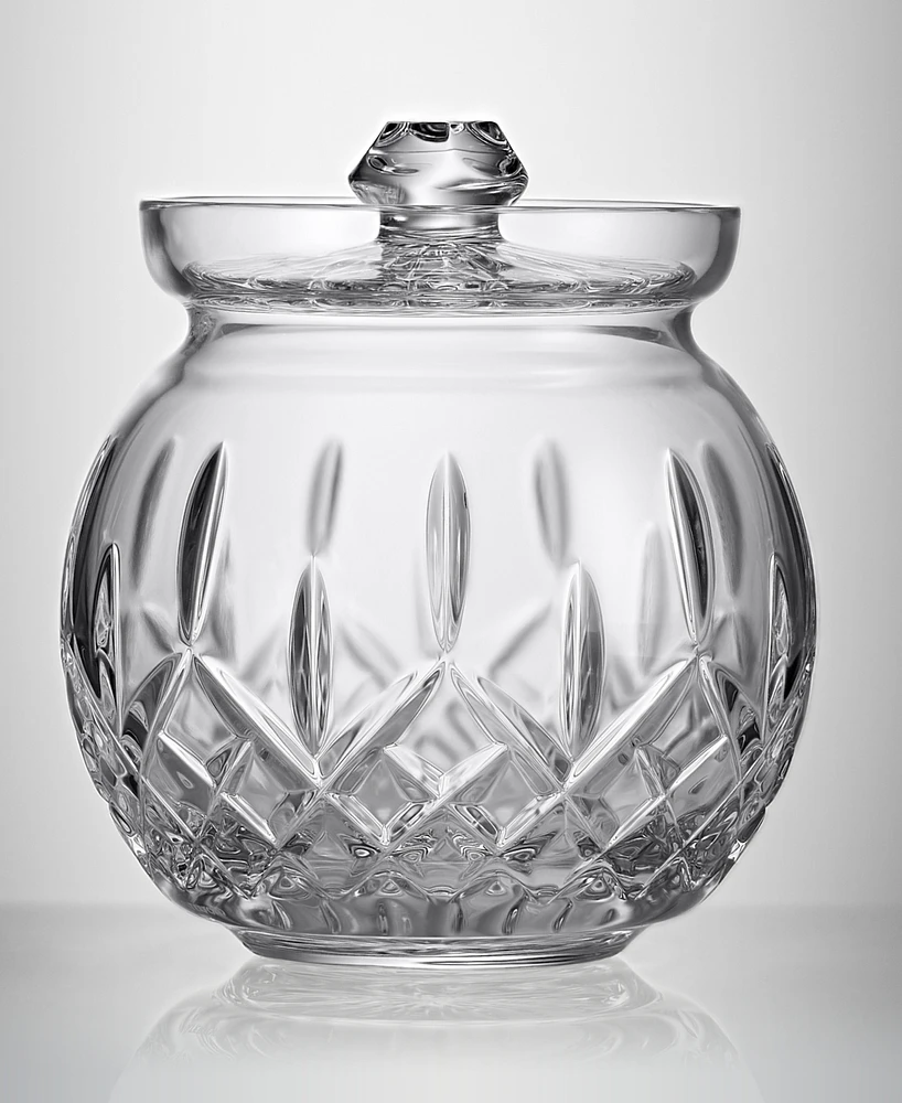 Waterford Lismore Round Biscuit Barrel 7"