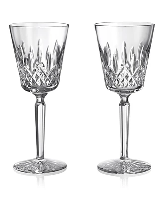 Lismore 2 Piece Tall Large Goblet Set, 14 oz