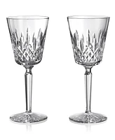 Lismore 2 Piece Tall Large Goblet Set, 14 oz