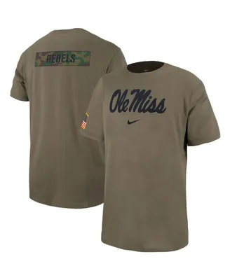 Men's Nike Olive Ole Miss Rebels Military-Inspired Pack T-shirt