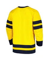 Men's Nike Maize Michigan Wolverines Replica Jersey