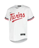 Big Boys Nike Carlos Correa White Minnesota Twins Alternate Replica Player Jersey