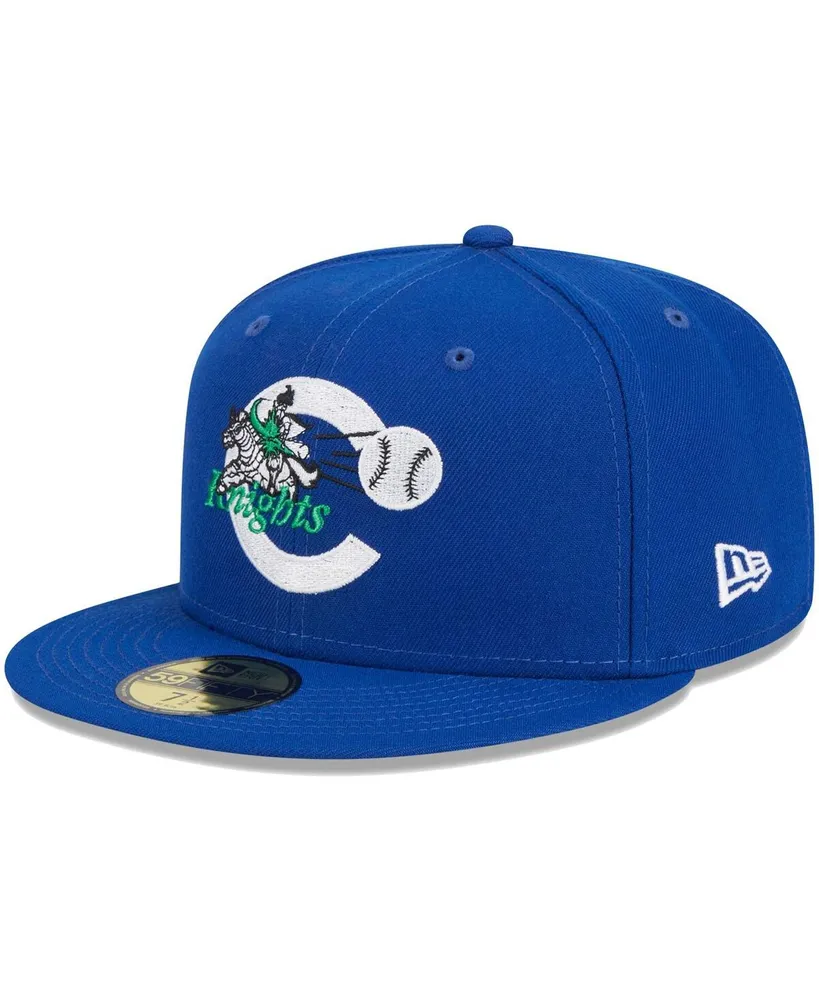 Men's New Era Blue Charlotte Knights Theme Nights 59FIFTY Fitted Hat